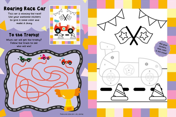 Junior Shiny Sticker Art: Fun Friends: With 12 Easy-to-Make Sticker Mosaics