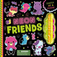 Title: Neon Friends: Scratch Art & Coloring, Author: IglooBooks