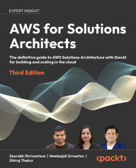 Title: AWS for Solutions Architects: The definitive guide to AWS Solutions Architecture with GenAI for building and scaling in the cloud, Author: Saurabh Shrivastava