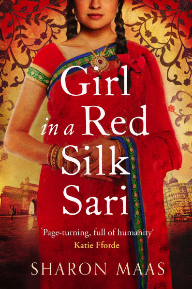 Girl in a Red Silk Sari