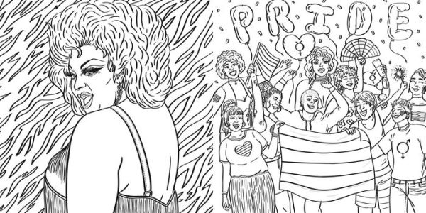 Pride Coloring Book: Express Yourself and Celebrate the LGBTQ+ Community