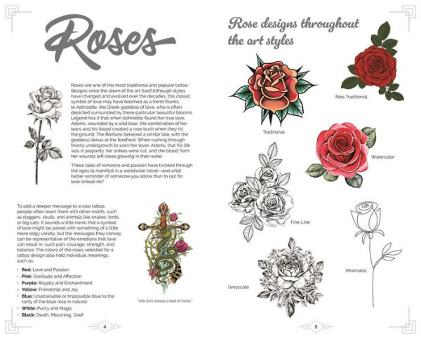 Temporary Tattoos: with 300 Designs, History of Tattoos, a Guide to Accessorize, and More