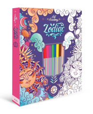 Title: Art Academy Zodiac: Coloring Kit with Dual-Tip Brush Pens and Stencils, Author: IglooBooks