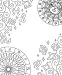 Alternative view 3 of Art Academy Zodiac: Coloring Kit with Dual-Tip Brush Pens and Stencils