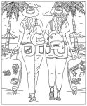 Alternative view 4 of Art Academy Zodiac: Coloring Kit with Dual-Tip Brush Pens and Stencils