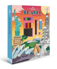 Title: Art Academy Travel Posters: Coloring Kit with Coloring & Graphite Pencils, Author: IglooBooks