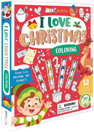 Title: I Love Christmas Coloring: Activity Set with Stackable Snowman Crayons, Author: IglooBooks