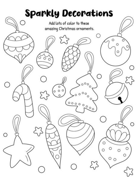 I Love Christmas Coloring: Activity Set with Stackable Snowman Crayons