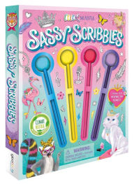 Title: Sassy Scribbles Coloring Kit: with 4 Pom-Pom Color Pencils, Author: IglooBooks