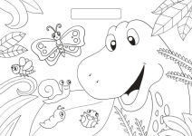 Alternative view 3 of Dinosaur Coloring Pad: With Over 250 Amazing Stickers!