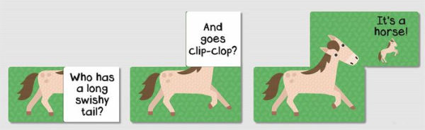 On The Farm: Interactive Lift-the-Flap Guessing Game Book for Babies & Toddlers