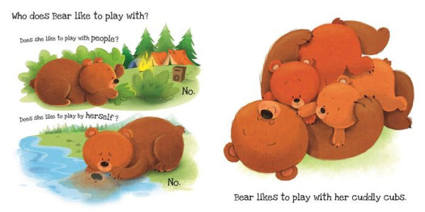 What Does Bear Like?: Touch & Feel Board Book