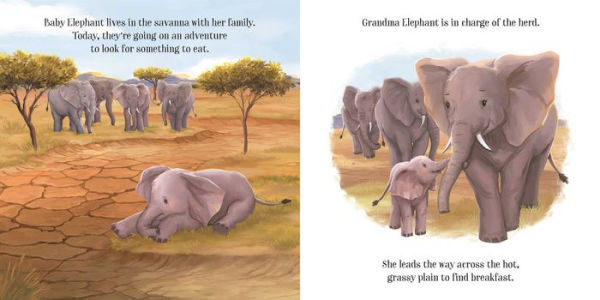 Baby Elephant's Journey: A True-to-Life Story from the Natural World