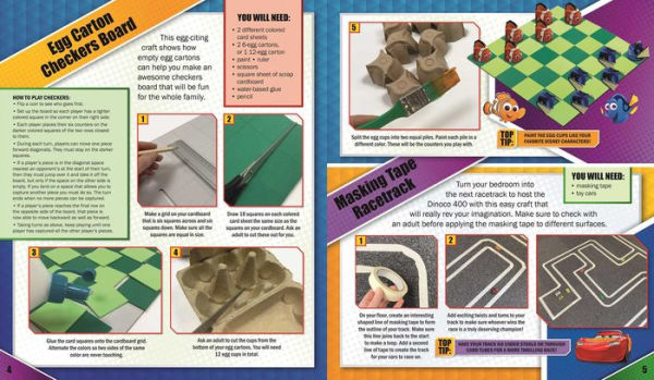 Disney 3D Posters: Quick & Easy to Assemble Life-Like Characters, Plus Crafts, Activities, and More
