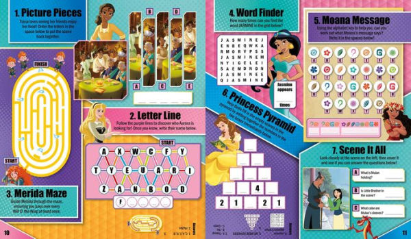 Disney Princess 3D Posters: Quick & Easy to Assemble Life-Like Characters, Plus Crafts, Activities, and More
