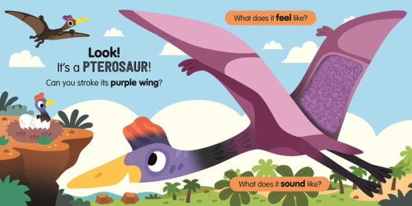 Sensory 'Saurus: An Interactive Touch & Feel Book for Babies