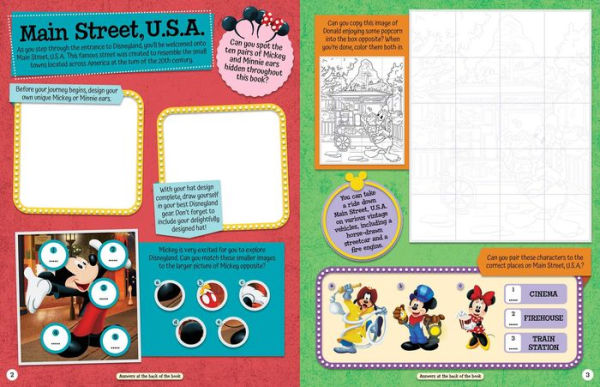 Disneyland Parks Sticker and Activity Book: with Over 500 Stickers