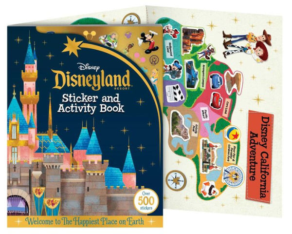 Disneyland Parks Sticker and Activity Book: with Over 500 Stickers