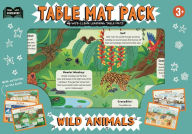 Title: First Time Learning Wild Animals Table Mat Pack: For Ages 3 & Up, Author: IglooBooks