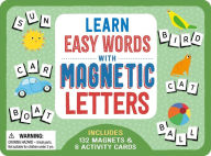 Title: Learn Easy Words with Magnetic Letters: Includes 132 Magnets & 6 Activity Cards, Author: IglooBooks