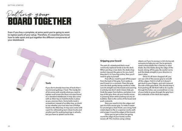 How to Train Your Skateboard: An Illustrated Guide to the Freestyling Street Sport