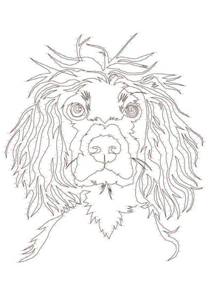  DOTS LINES SPIRALS COLORING BOOK: 25 Most Popular Dog Breeds -  Coloring Book for Adults (Relaxation & Stress Relief): 9798671645897:  Rolling, Jennifer: Books