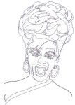 Alternative view 4 of Join the Drag Queens!: Satisfyingly Difficult Dot-to-Dot Puzzles
