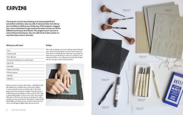 Linocut: Learn in a Weekend