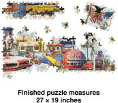 Alternative view 2 of Road Trip!: A 1000 Piece Jigsaw Puzzle