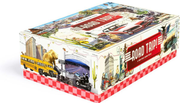 Road Trip!: A 1000 Piece Jigsaw Puzzle