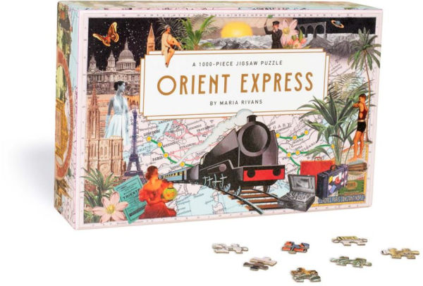 Orient Express: A 1000 Piece Jigsaw Puzzle