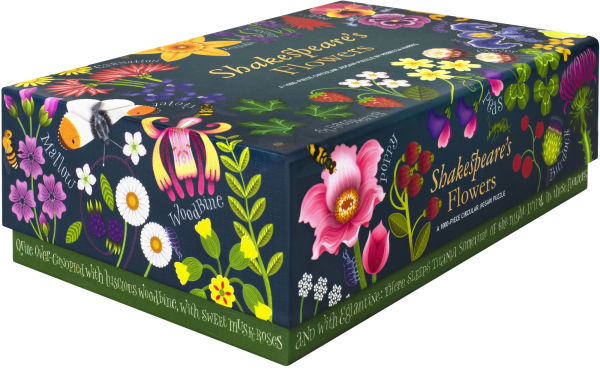 Shakespeare's Flowers: A 1000 Piece Jigsaw Puzzle