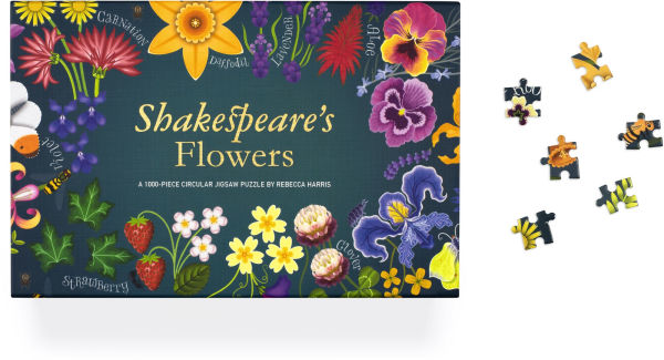 Shakespeare's Flowers: A 1000 Piece Jigsaw Puzzle