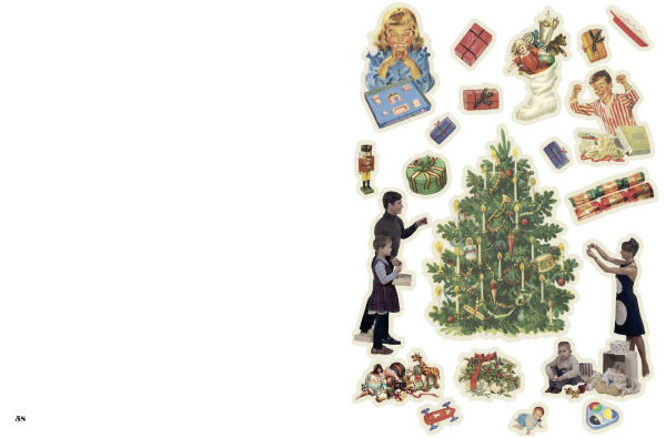 Cut Up This Book: Christmas Collage Kit