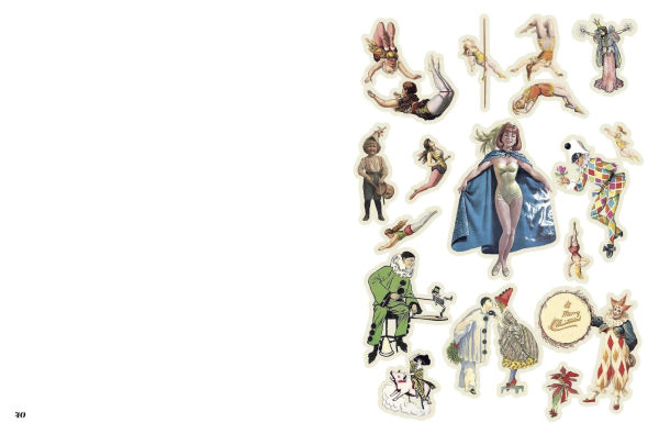 Cut Up This Book: Christmas Collage Kit