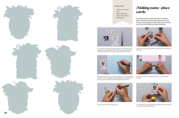 Cut Up This Book: Christmas Collage Kit