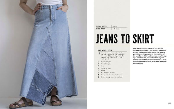 Jean Genius: Repair, Reimagine & Repurpose Your Denim