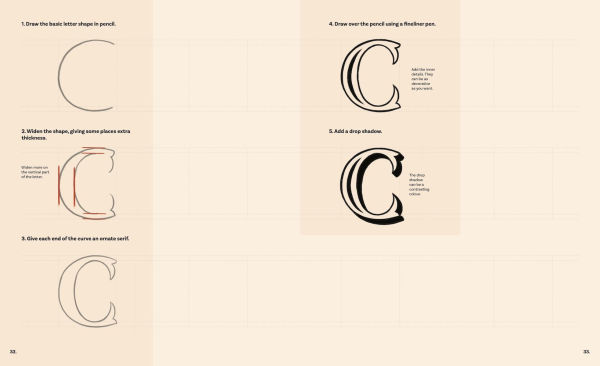 Creative Hand Lettering from A to Z: Make Every Letter Beautiful with 26 Complete and Colorful Alphabets