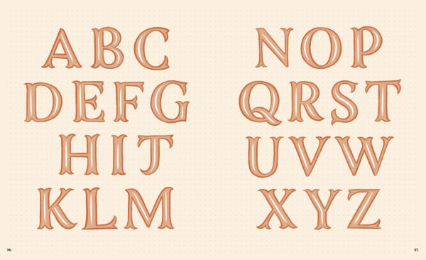 Creative Hand Lettering from A to Z: Make Every Letter Beautiful with 26 Complete and Colorful Alphabets