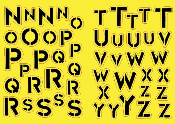 The Graffiti Alphabet Sticker Book: Over 1000 stickers!