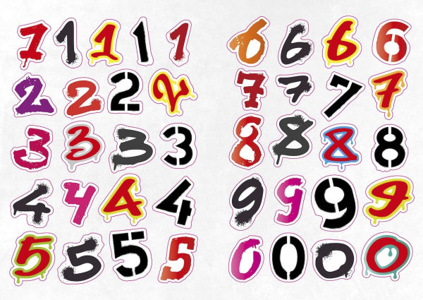 The Graffiti Alphabet Sticker Book: Over 1000 stickers!