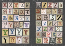 Alternative view 7 of Ye Olde Ransom Note Sticker Book: Over 2000 peel-off letters for your anonymous messages