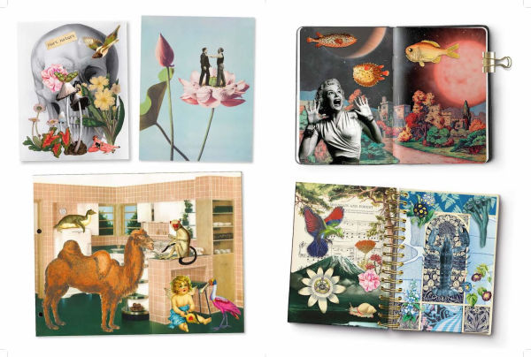 Cut Up This Book: Creative Papers: 100 Patterns and Backgrounds for Junk Journals, Scrapbooks and Collages