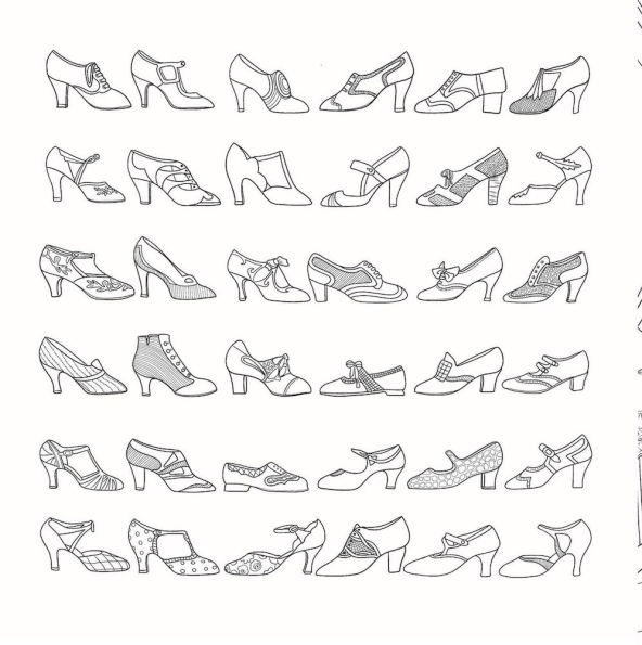 The Jazz Age: A Twenties-Inspired Coloring Book