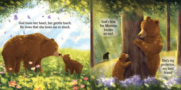 God Loves Mommy and Me Too: Padded Board Book