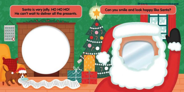 Look I'm Santa!: Learn About Christmas with this Mirror Board Book