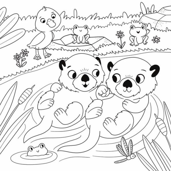 Awesome Animals: Scratch Art & Coloring