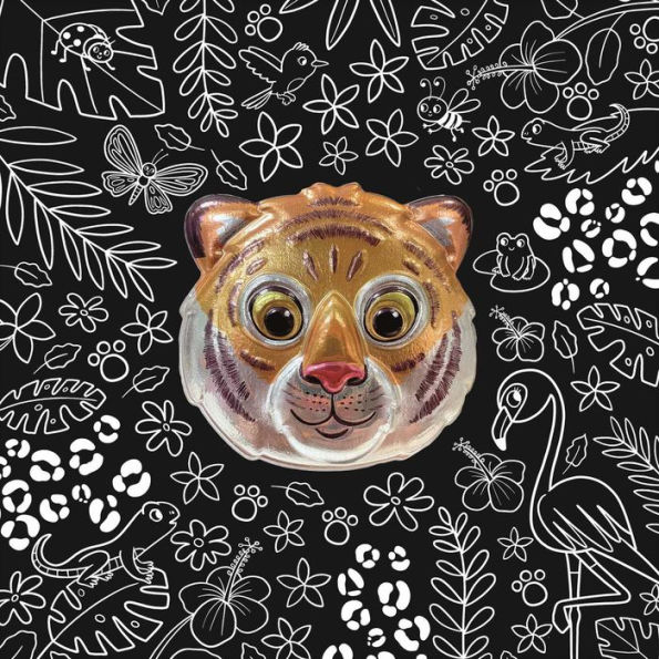 Awesome Animals: Scratch Art & Coloring