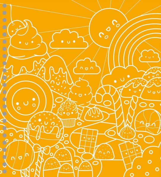 Neon Cuties: Scratch Art & Coloring