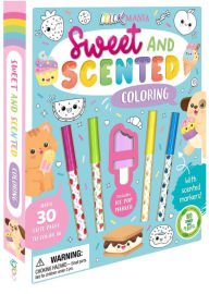 Title: Colormania Sweet and Scented Coloring: with Scented Markers, Author: IglooBooks